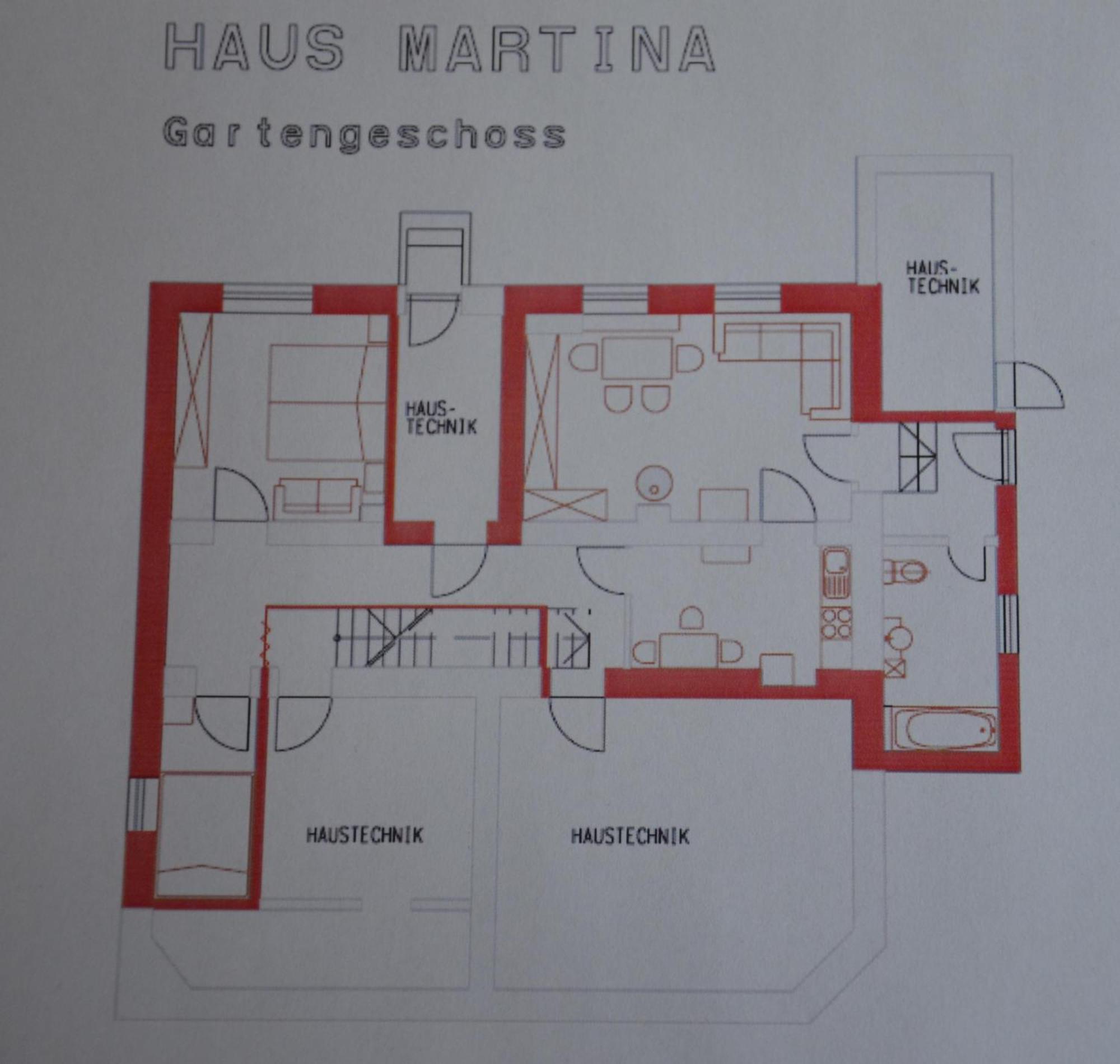 Haus Martina Apartment Ehrwald Ruang foto